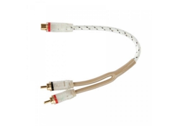 Y-Разветвитель KICX FRCA02M, 2 папа + 1 мама, медно-алюминиевый