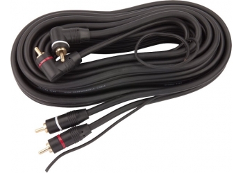 Межблочный кабель GROUND ZERO GZCC 5.3X - 5 метров, 2-канальный, медь, тройной экран