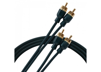 Межблочный кабель KICX ARCA25, 2RCA-2RCA, экран, 5 метров, медь