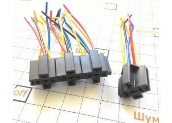 Колодка для реле PILOT PL-5 (пяти контактная, форма крест)