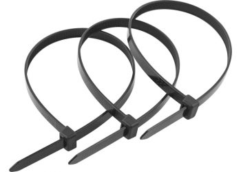 Хомут нейлоновый для стяжки PILOT-LINE 4.8*360, черный, (стоимость за упаковку 100 шт.)