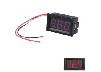 Вольтметр 3 провода Pilot (красный)