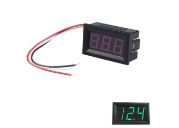 Вольтметр 3 провода Pilot (зеленый)