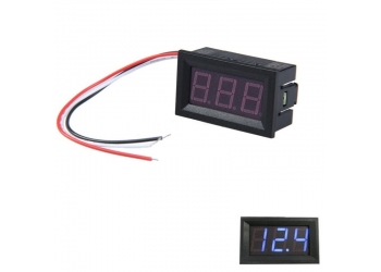 Вольтметр 3 провода Pilot (синий)