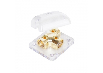 Дистрибьютор питания KICX DB03(-), 1x0GA (1x2GA) + 2x0GA (2x2GA)