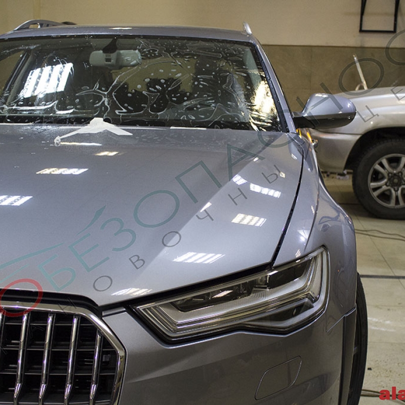 Audi A6 allroad quattro 2015 - PANDORA DXL 3910, Антигравийная защита, WEBASTO, Тонирование, Защита лобового стекла