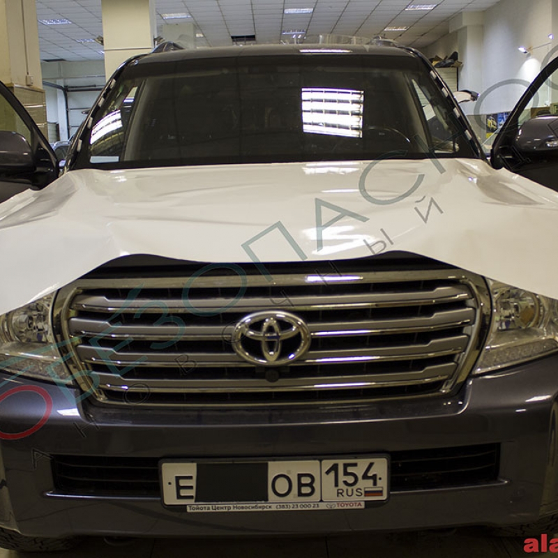  Toyota Land Cruiser - Pandora DXL 3910, Антигравийная защита, Тонирование, Защита лобового стекла