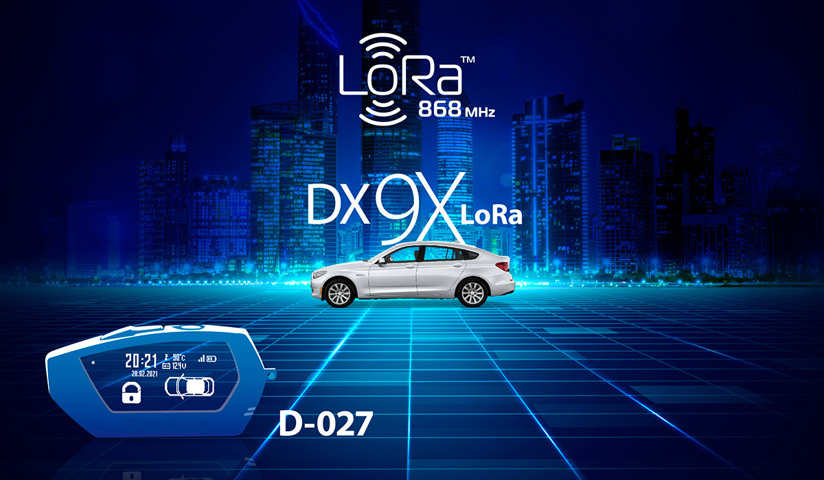 Новая автомобильная сигнализация с автозапуском Pandora DX-9X LoRa